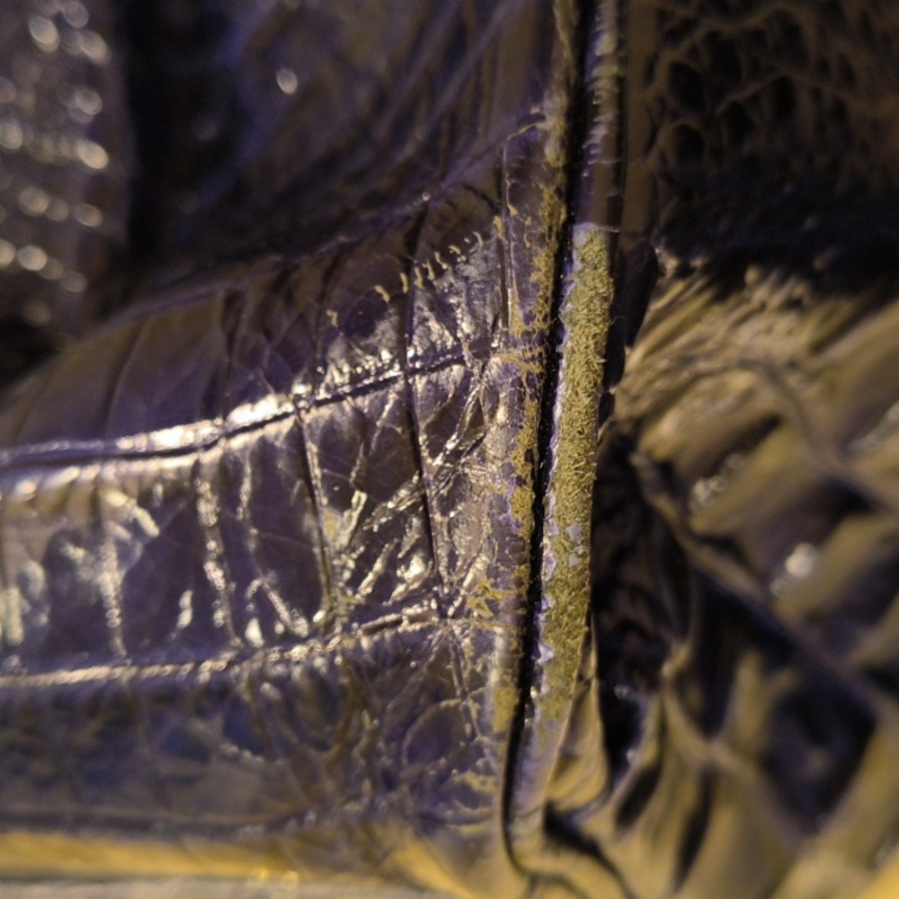 Dark Blue Brahmin Bag - Picture 5 of 16